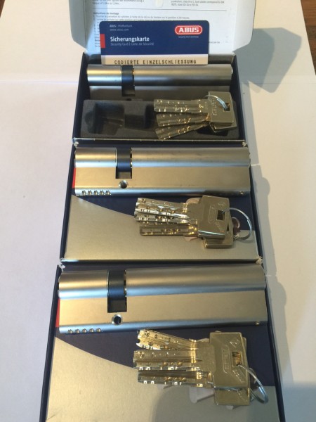 ABUS Bravus4000 3er Set 30/80mm gleichschließend Sale