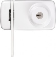 ABUS Tür-Zusatzschloss 7035 (EK) Metallausführung mit EC550 Zylinder Weiß