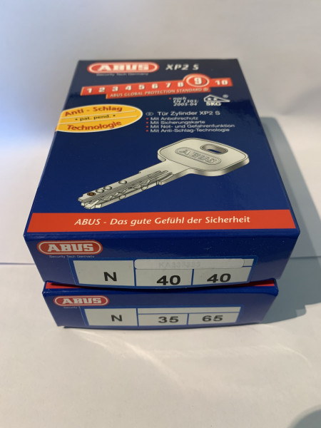 ABUS XP2S 35/65mm + 40/40mm gleichschließend #SALE 8