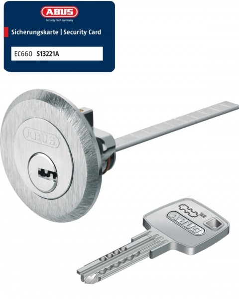 ABUS ECCR690 Aussenzylinder rund D=28 für Kastenschlösser