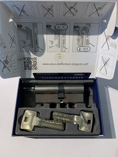 ABUS Bravus2000 35/40mm mit N+G mit 8 Schlüssel #SALE 134