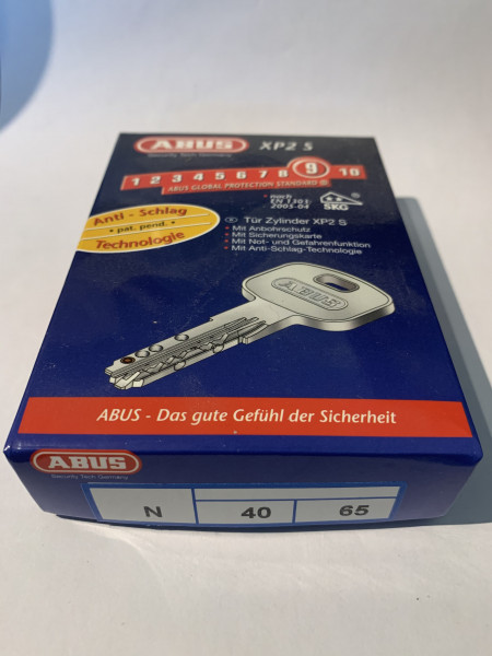 ABUS XP2S 40/65mm mit 3 Schlüssel, Einzelschließend #SALE 12