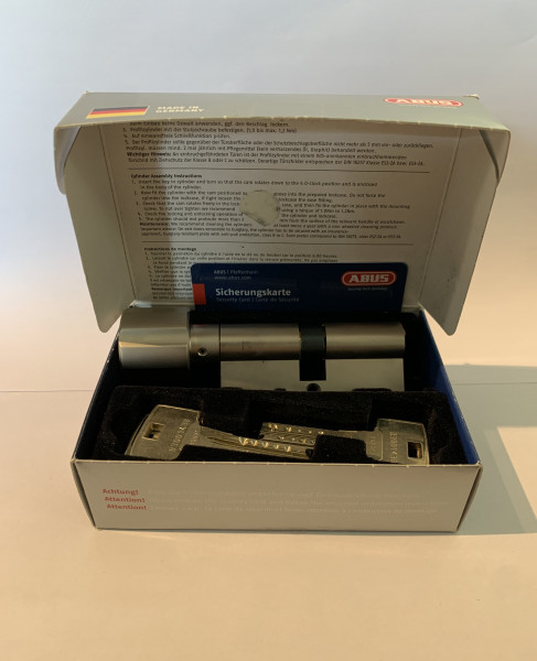 ABUS Bravus3000 Z35/K35mm mit N+G mit 5 Schlüssel #SALE 81