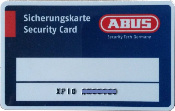 ABUS XP10 Doppelzylinder nach Code