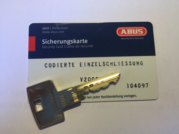 Vitess2000 STF Nachschlüssel nach Code V2........