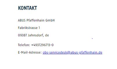 Impressum-Pfaffenhain