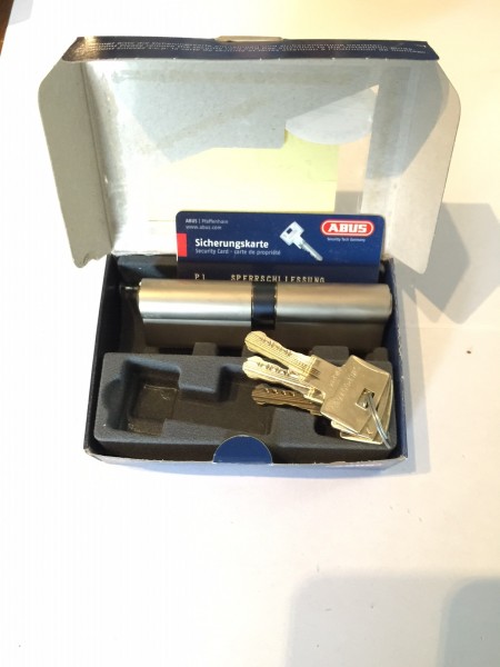 ABUS Wavy Line Pro in Länge 50/50mm mit 3 Schlüssel und erhöhtem Bohrschutz