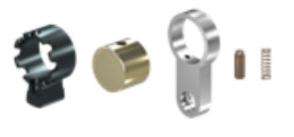 ABUS EC880 BravusMX Halbzylinder Teile Set