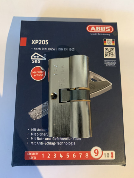 ABUS XP20S 30/30mm mit 5 Schlüssel, #SALE 169