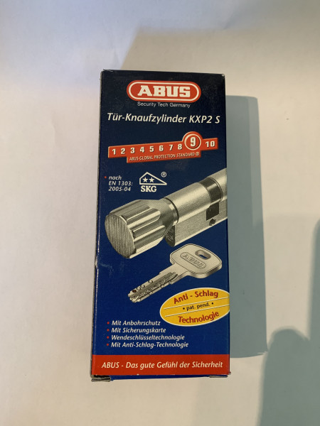 ABUS KXP2S Z65/K30mm mit 3 Schlüssel, Einzelschließend #SALE 49