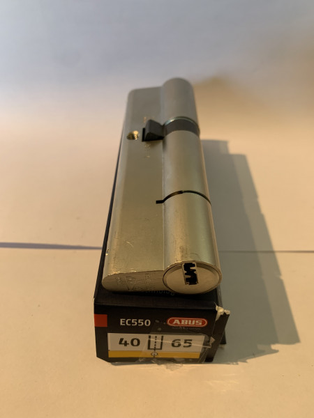 ABUS EC550 40/65mm mit 3 Schlüssel, #SALE 84