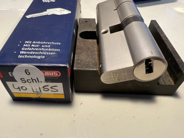 ABUS EC550 40/55mm mit 6 Schlüssel, #SALE 670