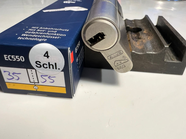 ABUS EC550 35/55mm mit 4 Schlüssel, #SALE 553