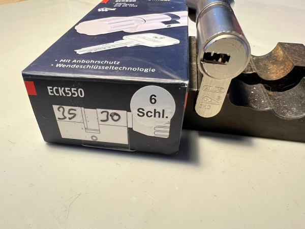 ABUS ECK550 Z35/K30mm mit 6 Schlüssel, #SALE 588