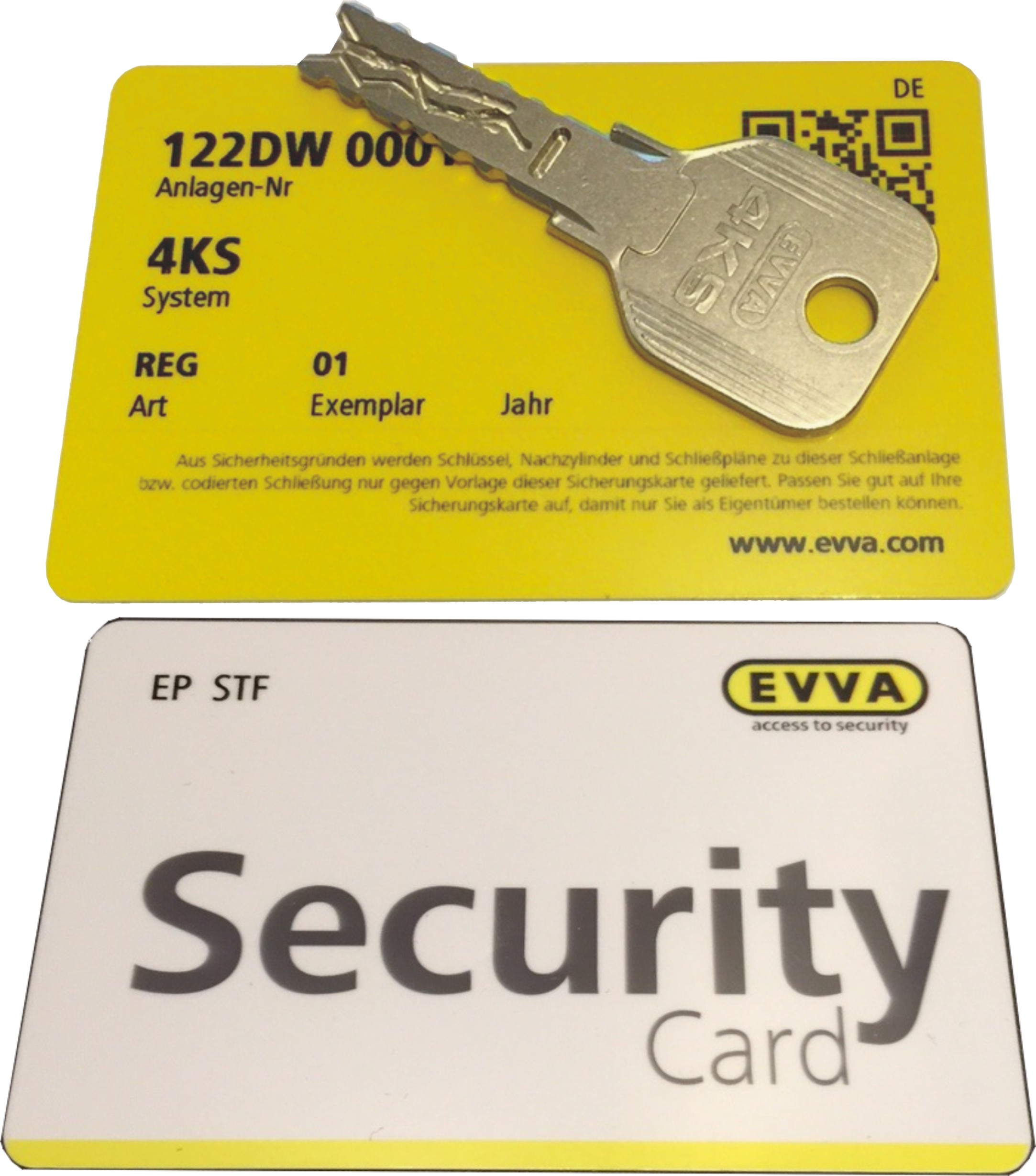 EVVA 4KS Nachschlüssel nach Codenummer 122DW....... Sicherheitstechnik für Haus, Büro günstig