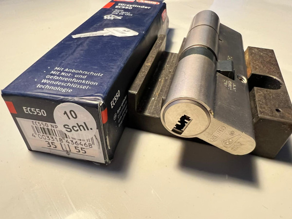 ABUS EC550 35/55mm mit 10 Schlüssel, #SALE 582