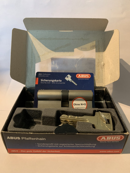 ABUS WavyLine Doppelzylinder 35/35 mit 5 Schlüssel ohne N+G #SALE 38