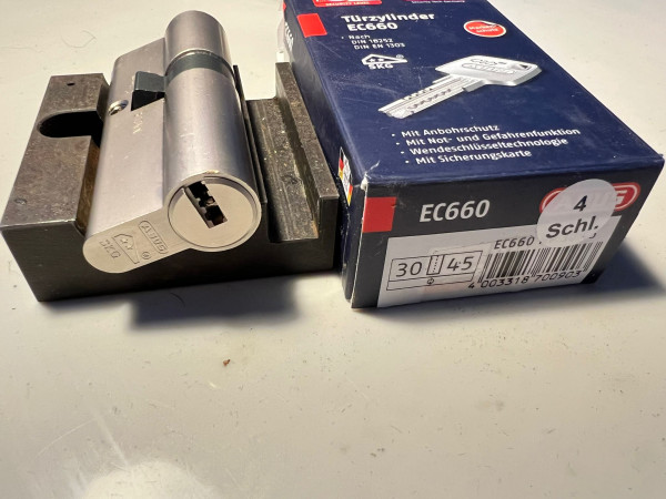ABUS EC660 30/45mm mit 4 Schlüssel, #SALE 594
