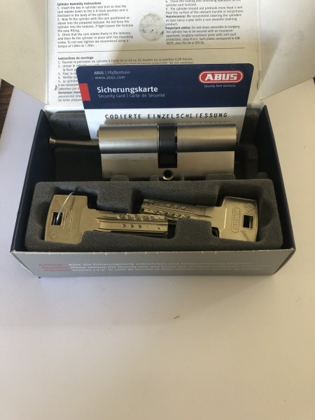ABUS Bravus4000 Doppelzylinder 35/35mm mit 5 Schlüssel SALE
