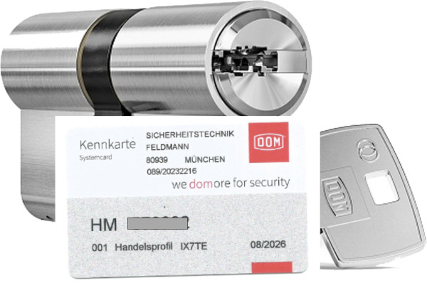 DOM Teco Doppelzylinder nach STF Code HM 57