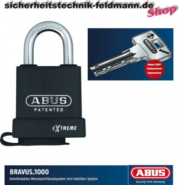 ABUS Bravus1000 Vorhängeschloss 83WP/53 Water Protected