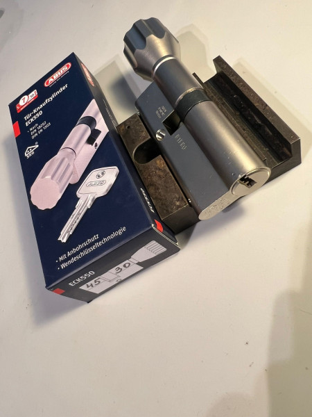 ABUS EC550 40/45mm mit 10 Schlüssel, #SALE 396
