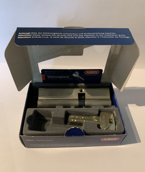 ABUS Bravus3000 40/60mm mit N+G mit 3 Schlüssel #SALE 72