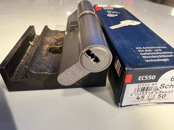 ABUS EC550 45/50mm mit 6 Schlüssel, #SALE 558