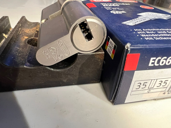 ABUS EC660 35/35mm mit 6 Schlüssel, #SALE 574