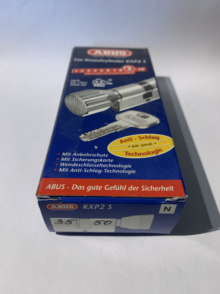 ABUS KXP2S Z35/K50mm mit 3 Schlüssel, Einzelschließend #SALE 22