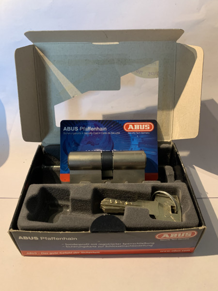 ABUS WavyLine Doppelzylinder 30/30 mit 3 Schlüssel mit N+G #SALE 43