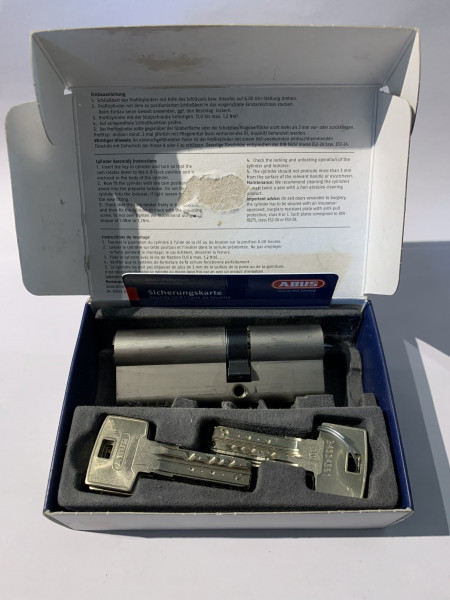 ABUS Bravus4000 35/50mm mit N+G mit 7 Schlüssel #SALE 137