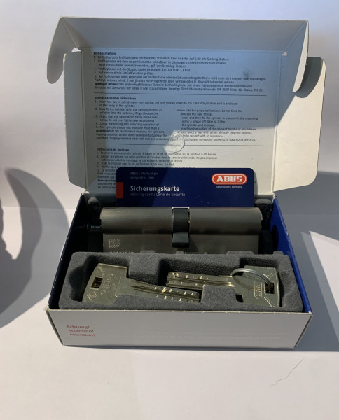 ABUS Bravus2000 40/50mm mit N+G mit 6 Schlüssel #SALE 132