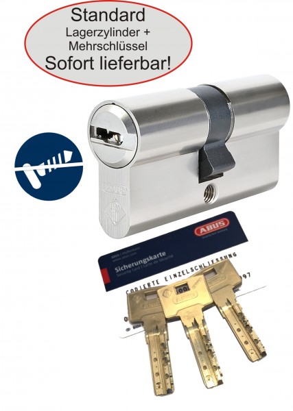 ABUS Bravus4000 mit Ziehschutz BZD DIN EN1303 - Doppelzylinder-Sofort lieferbar!