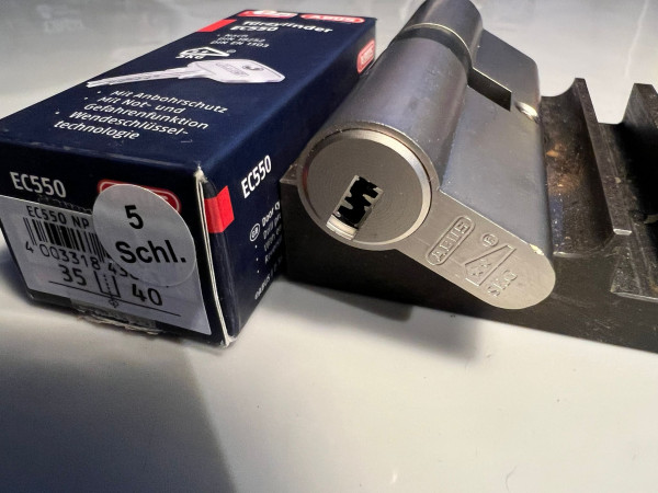 ABUS EC550 35/40mm mit 5 Schlüssel, #SALE 549