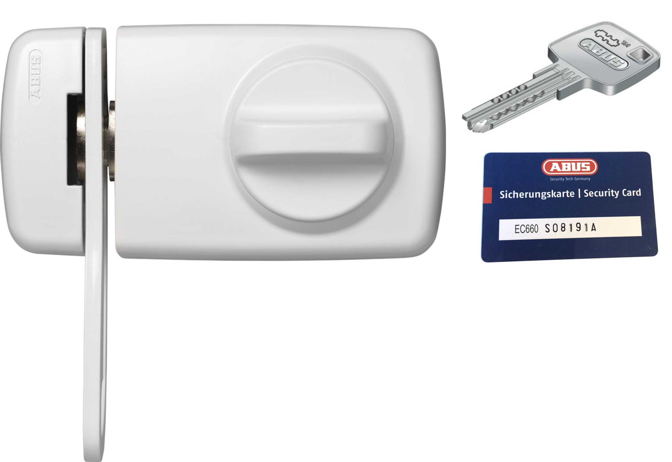 ABUS 7030 (EK)mit EC660 Zylinder Tür-Zusatzschloss, mit Sicherungskarte, Sicherheitstechnik für Haus, Büro günstig kaufen